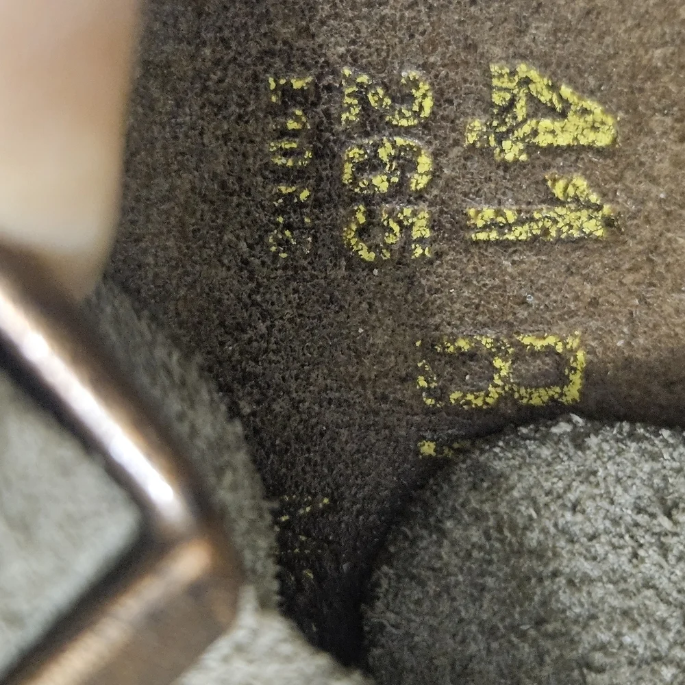 Birkenstock Mens Boston Light Brown Tan Suede Clogs Sze 8 Men 10 Women - Picture 13 of 13
